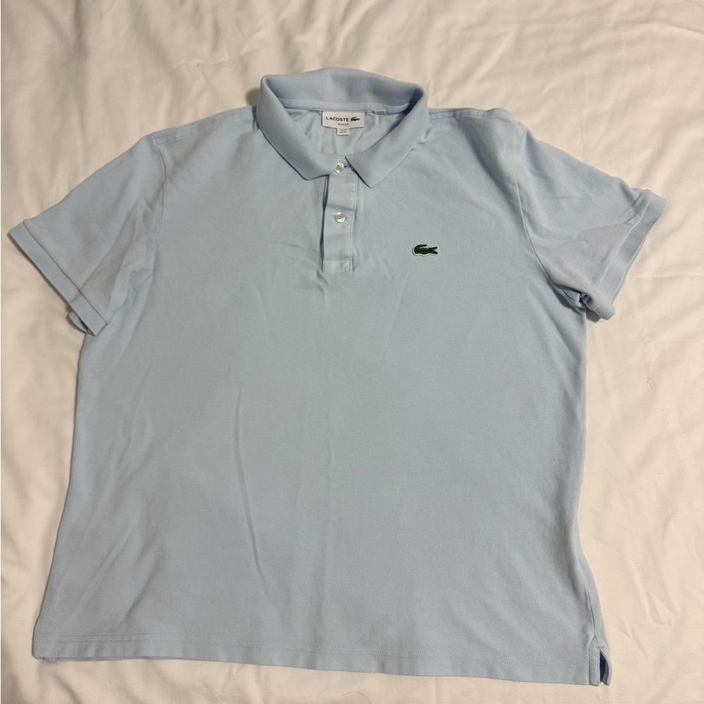 Lacoste Men's Sky Blue Polo Shirt